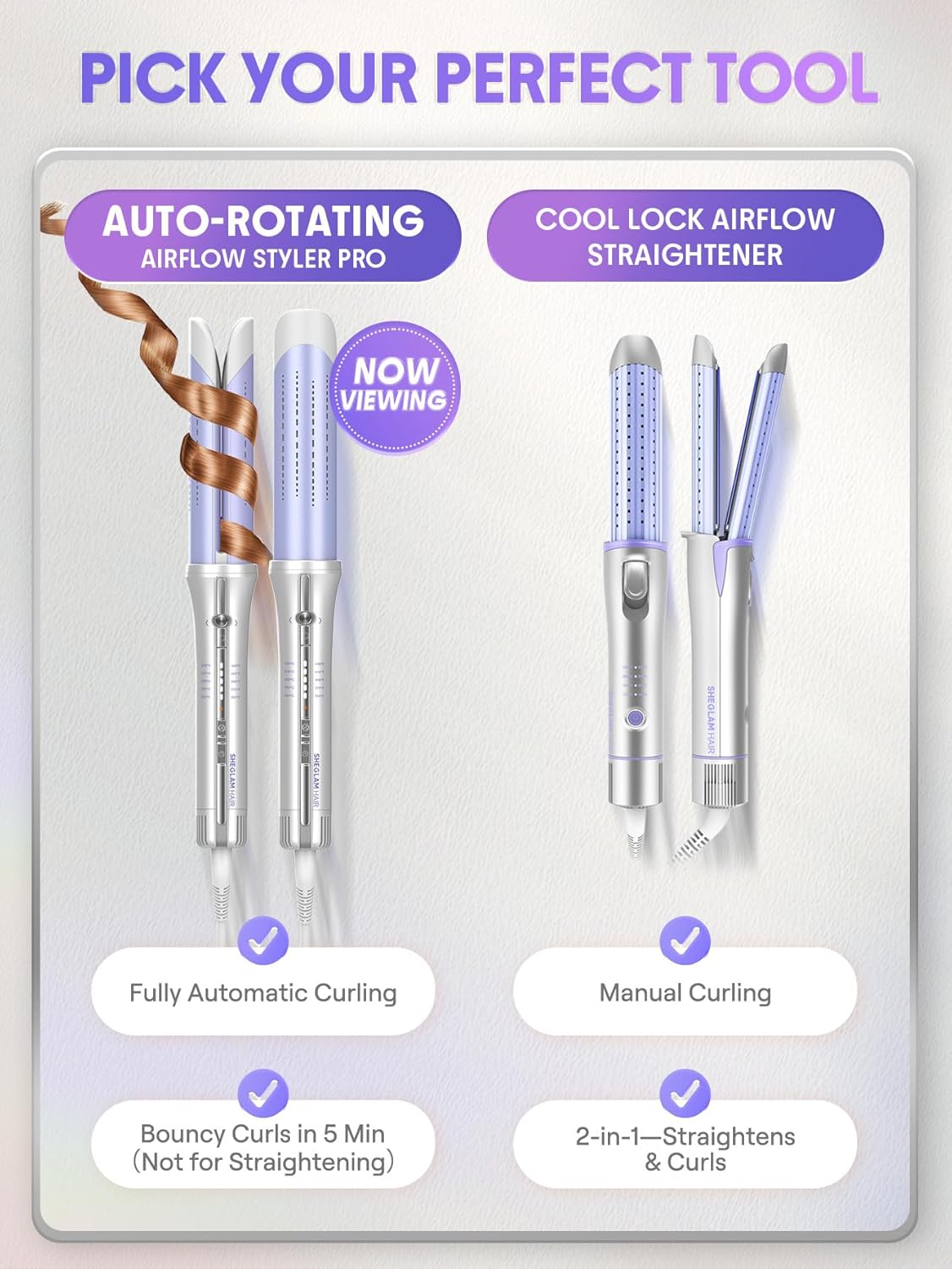 AirFlow Pro Curling Iron